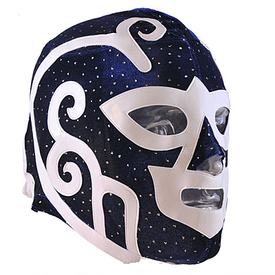 "Huracan Ramire" Mexican Wrestling Mask - in VELVET
