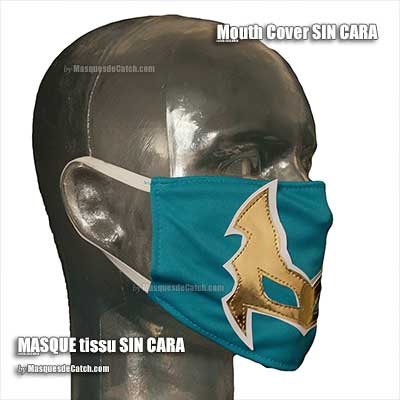Sin Cara Mouth Cover Mask in Fabric