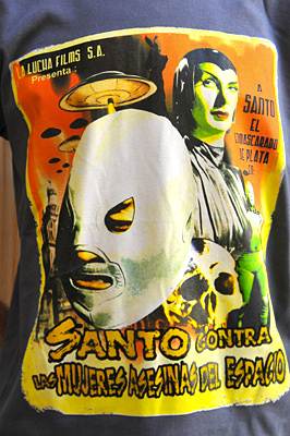 Lucha Libre T-shirt Santo contra…