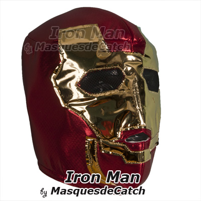 Iron Man Mask Lucha Libre
