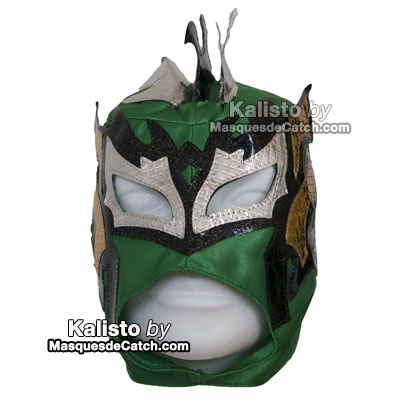 "Kalisto" Wrestling Kid Mask - Lucha Dragons - Green Color
