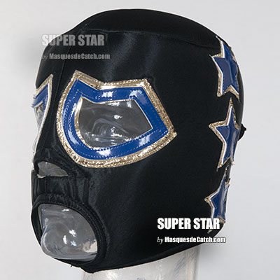 "SUPER STAR" Wrestling Mask for Adult