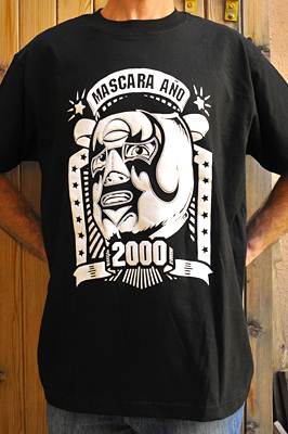 Lucha Libre T-shirt Máscara Año 2001