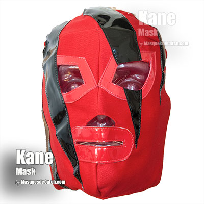 "Kane" Wrestling mask for adult in fabric