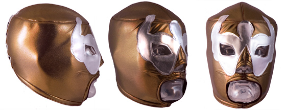 Brazo de Plata (Silver Arm) Lucha Libre Mask 