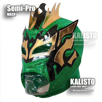 KALISTO Wrestling Mask - Semi-Pro Premium