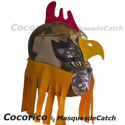 Cocorico Lucha Libre Mask
