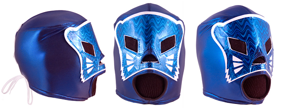 Blue Panther Lucha Libre Mask 